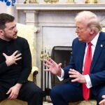 US President Donald Trump welcomes Ukrainian President Volodymyr Zelensky to the White House