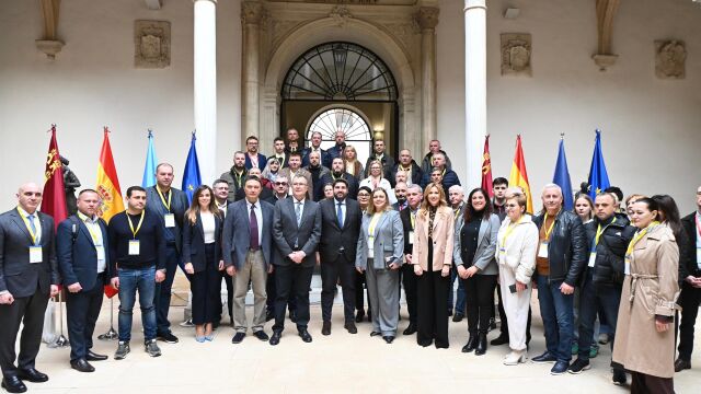 MURCIA.-Empresas de la Región muestran su potencial tecnológico en reconstrucción a alcaldes ucranianos