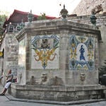 Fuente de Santa Anna en Barcelona