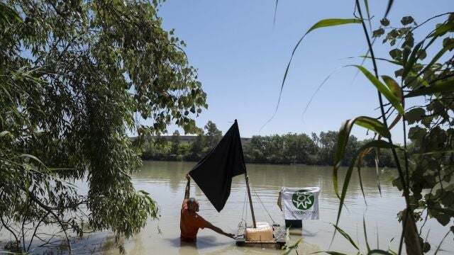 Punto de vertido contaminante “previsto” por la mina de Aznalcóllar