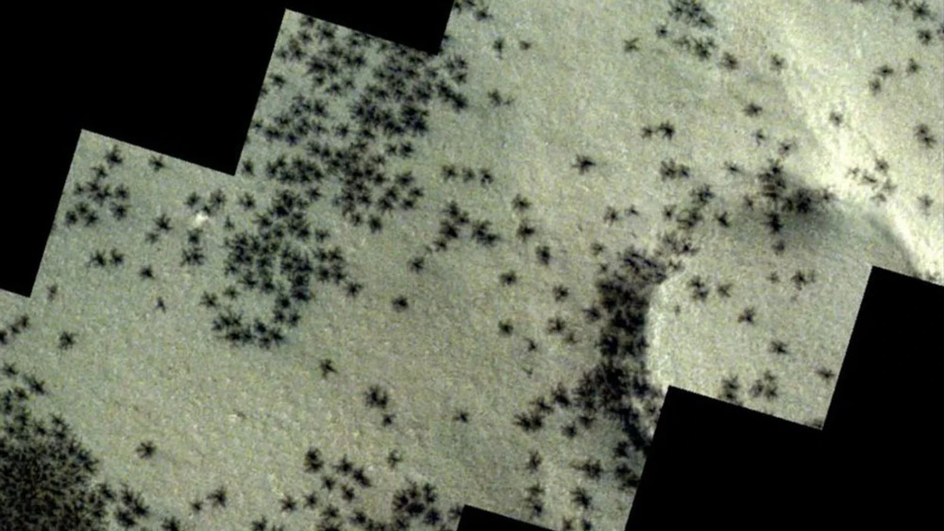Qué son las misteriosas arañas detectadas en la superficie de Marte