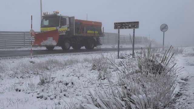 Nieve en la provincia de Ávila