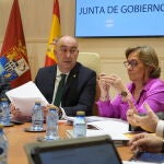 Miguel Ángel de Vicente preside la Junta de Gobierno de la Diputación de Segovia