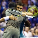 Alcaraz y Tifaoe promueven el tenis entre jóvenes con partido de exhibición en Puerto Rico