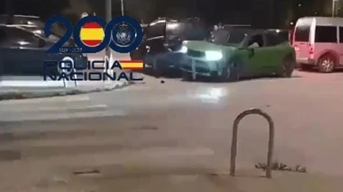 Cuatro detenidos en Sanlúcar tras un enfrentamiento entre clanes que se embistieron con sus coches