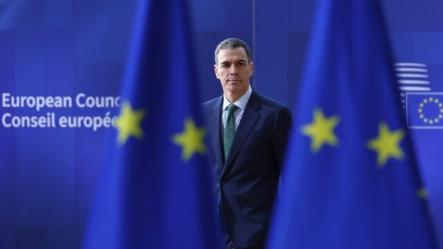 Pedro Sánchez en Bruselas, donde se ha discutido sobre Ucrania y gasto militar