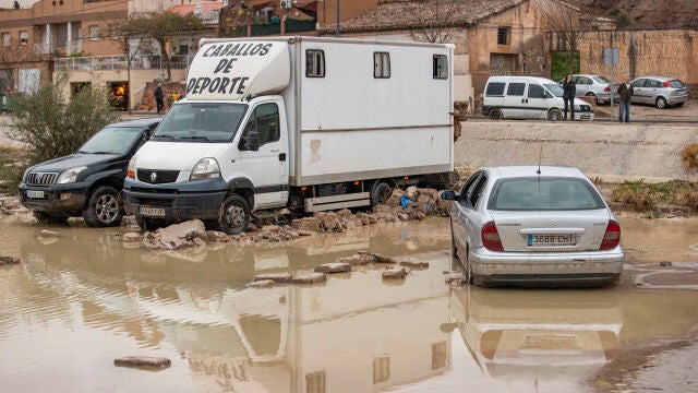 Fuertes lluvias en las últimas horas en la región de Murcia