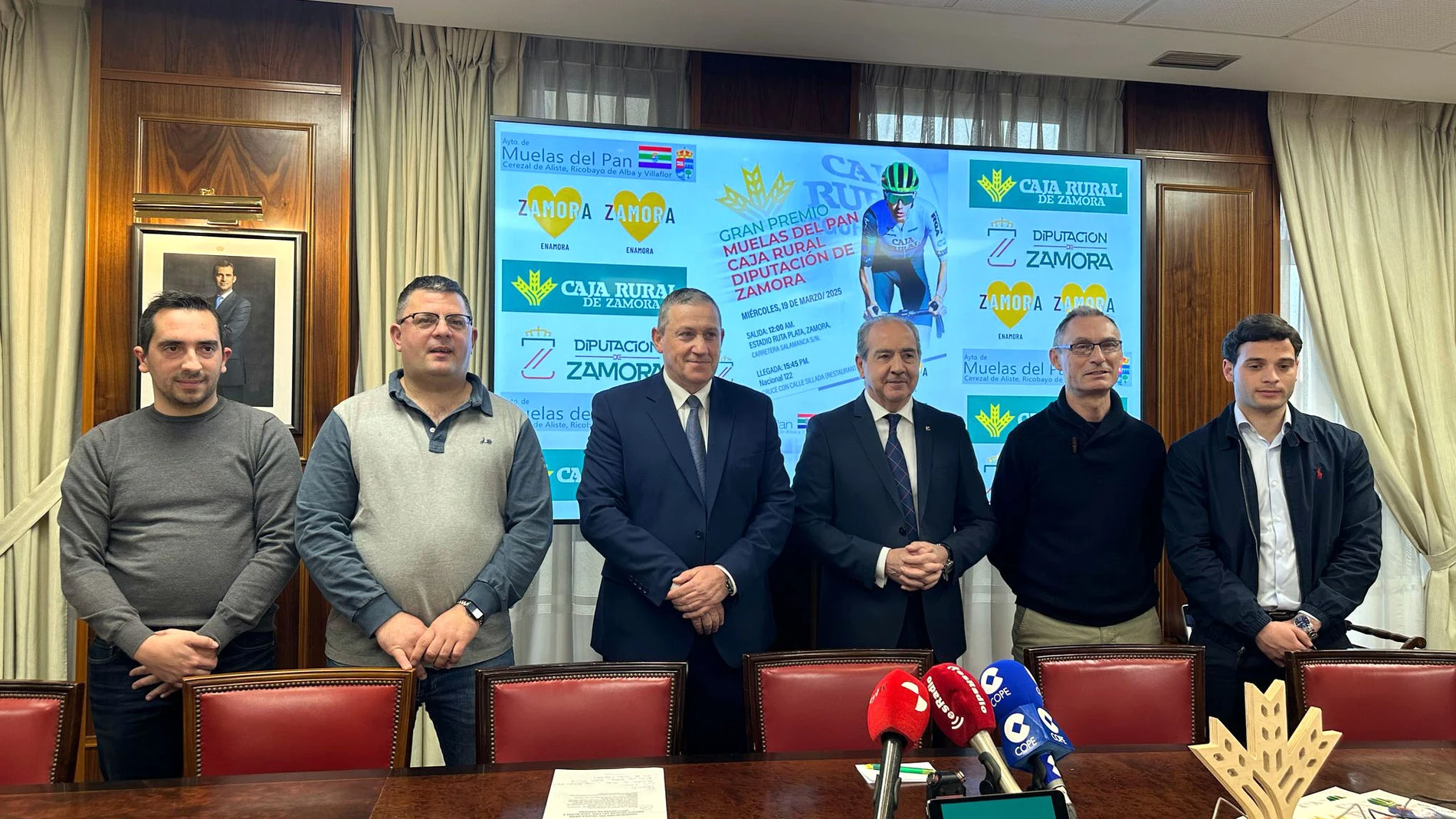 Presentación del Gran Premio ‘Ayuntamiento de Muelas del Pan-Caja Rural-Diputación de Zamora’