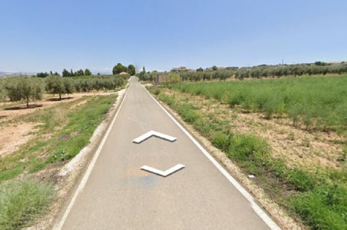Camino del Chaparral en Moraleda de Zafayona (Granada)
