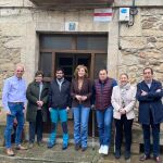 La directora de la Vivienda, María Pardo, visita la promoción de viviendas de Soria