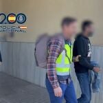 Uno de los detenidos en Roquetas de Mar (Almería) 