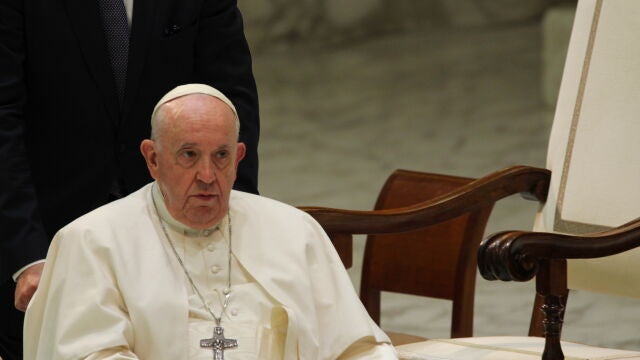 El Papa Francisco durante una de sus audiencias en el Vaticano