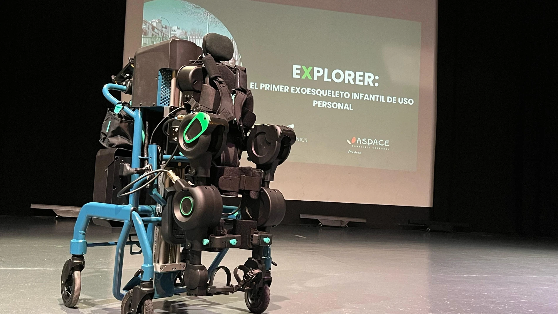 El exoesqueleto 'Explorer' que llegará a los hospitales públicos de la Comunidad de Madrid EUROPA PRESS 06/03/2025
