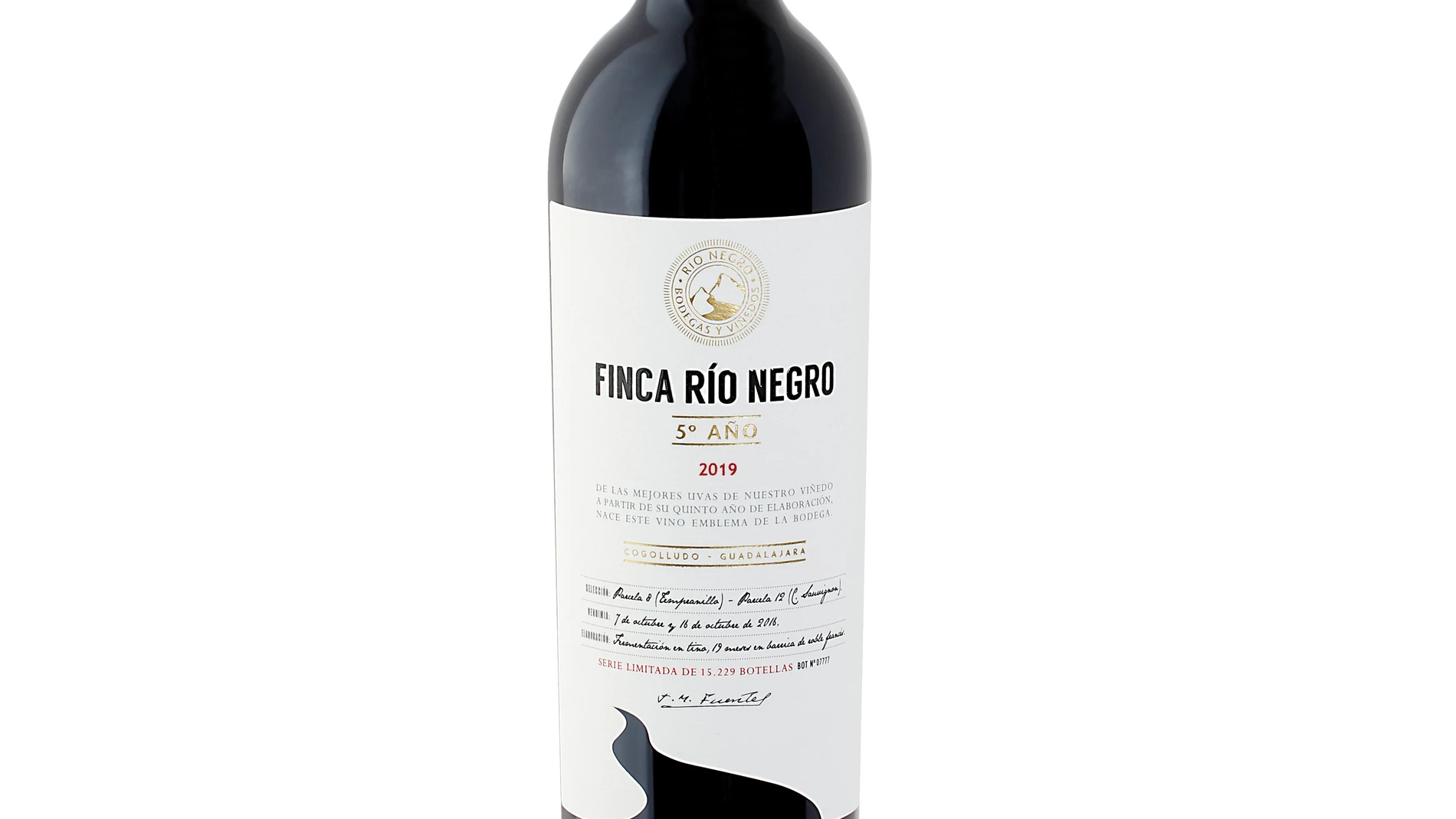 5º Año 2019, tinto emblema de la Bodega Finca Río Negro