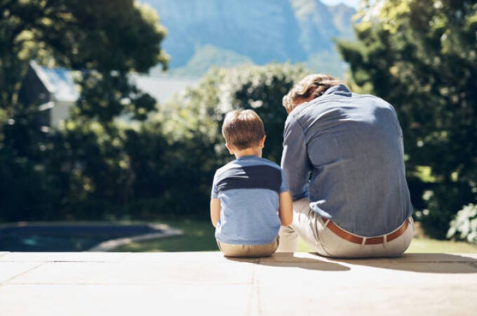 Un año junto a su padre 
