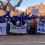 Manifestantes de la FTPS en una foto de archivo