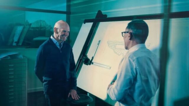 Primera imagen de Adrian Newey en Silverstone