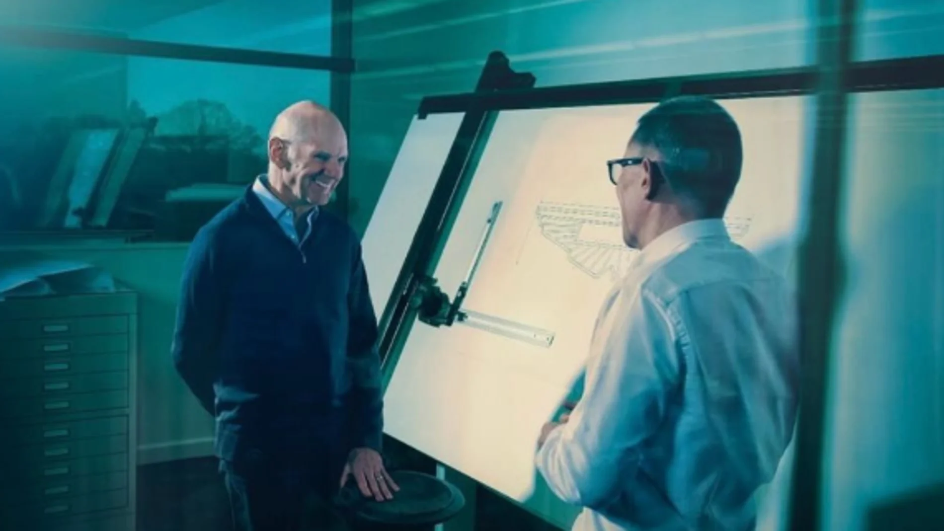 Primera imagen de Adrian Newey en Silverstone