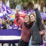 Manifestación por el 8-M en Jaén