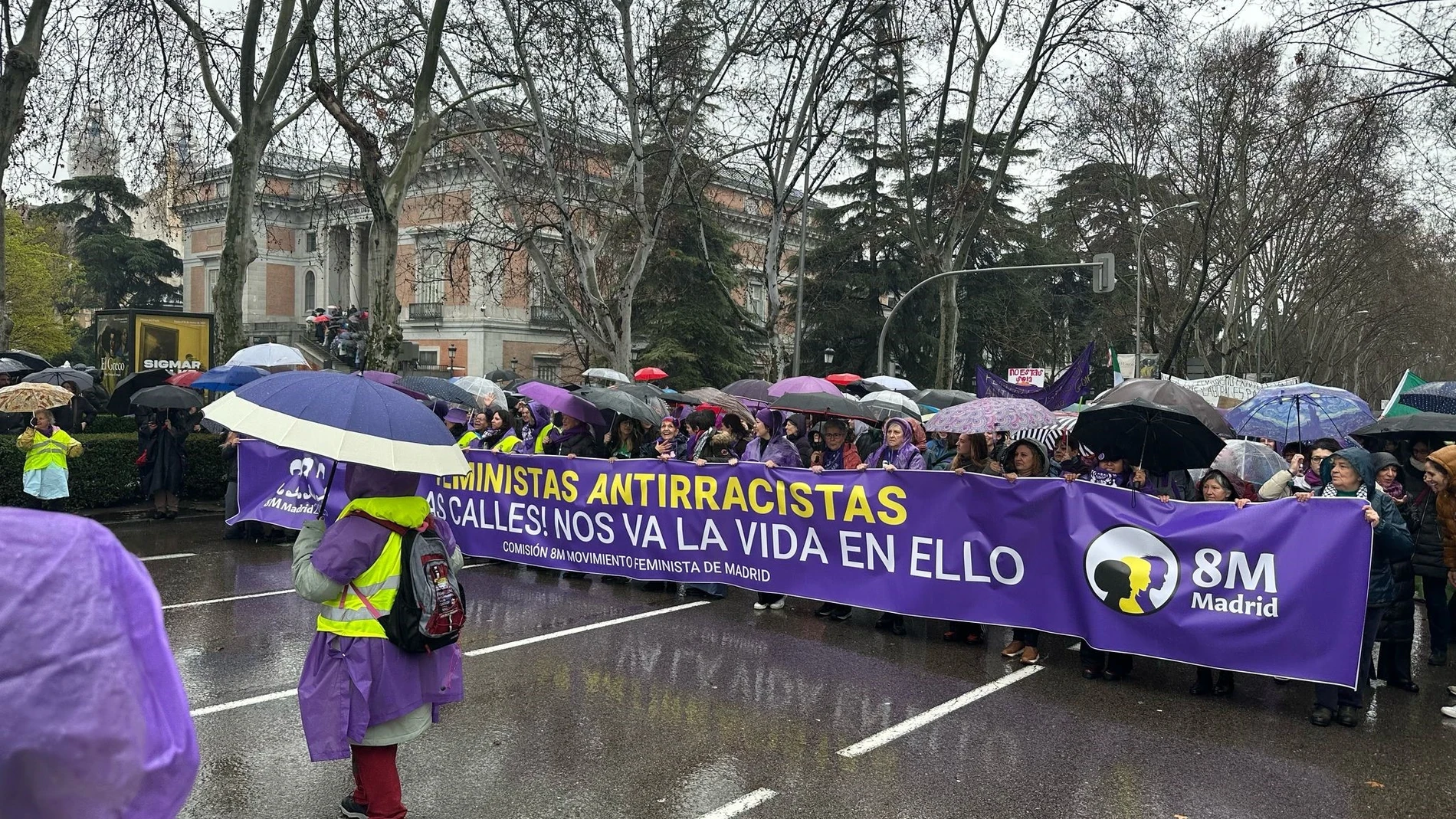 Arranca la manifestación de la Comisión 8M en Madrid por el Día Internacional de la Mujer EUROPA PRESS 08/03/2025