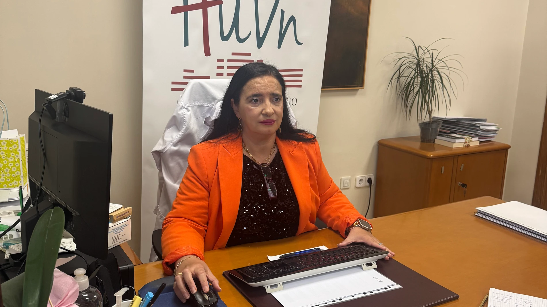 María Ángeles García Rescalvo, directora gerente del Hospital de Granada