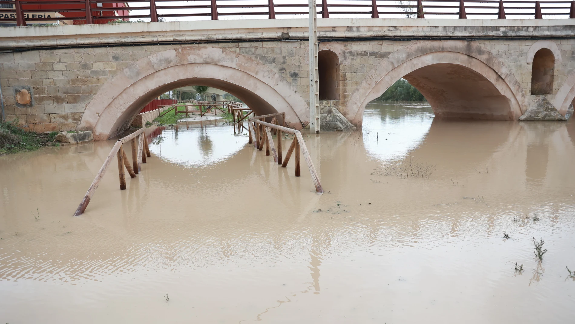 Río Guadalete a su paso por Jerez