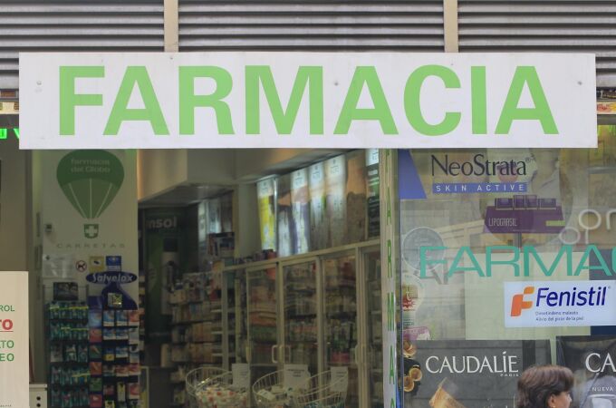 Imagen de archivo de una farmacia. 