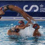 Campeonato de España de natación artística celebrado en Valladolid