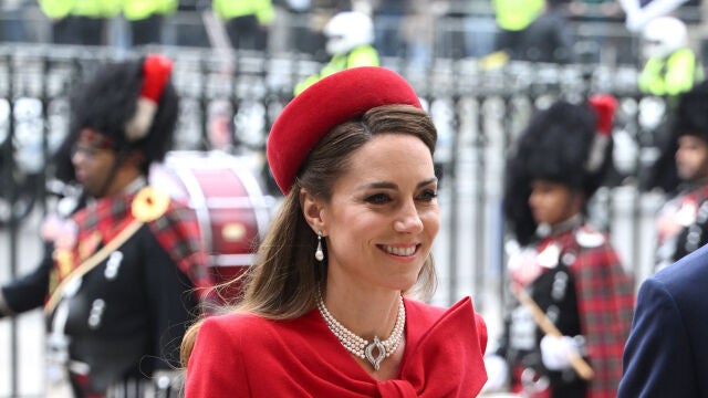 Kate Middleton, radiante en su reaparición en el Día de la Commonwealth 