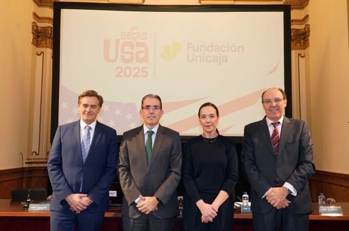 Unicaja.-La Fundación Unicaja lleva a un centenar de jóvenes a Estados Unidos con sus Becas USA