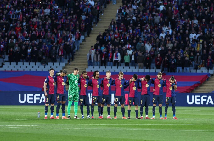 FC Barcelona v SL Benfica - UEFA Champions League 2024/25 Round of 16 second leg.