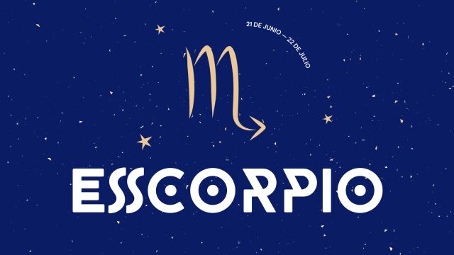 Horóscopo. Signo del zodiaco. Escorpio. 