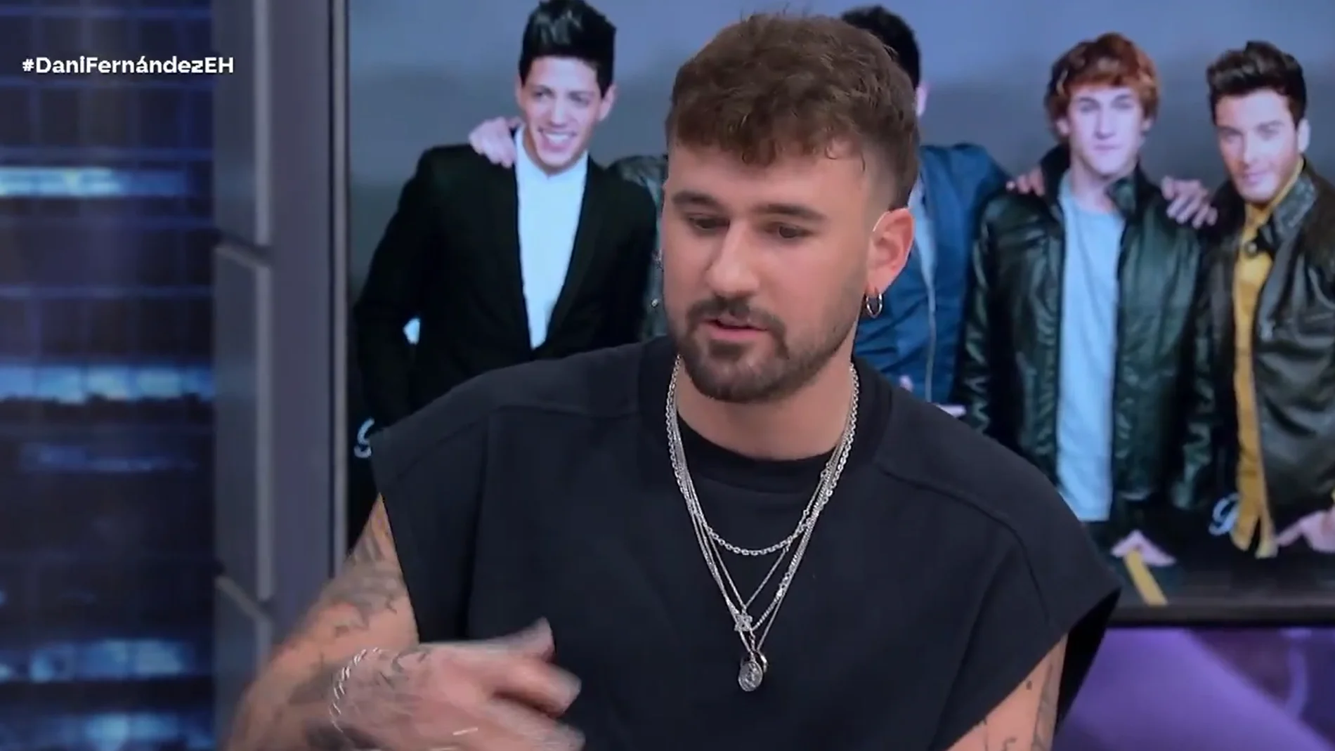 Dani Fernández confiesa en 'El Hormiguero' el mayor secreto de su etapa en Auryn: "Yo cantaba en inglés, pero..."