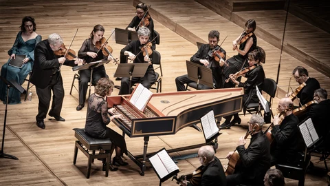 Un momento de la velada del martes en el Palau de la Música de Valencia