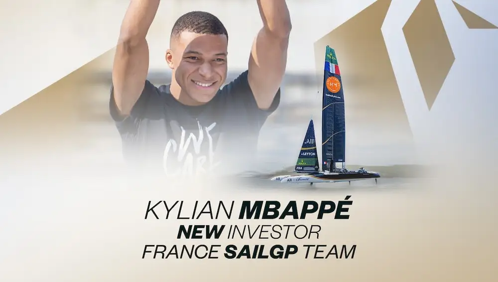 Kylian Mbappé ha invertido en el equipo francés de SailGP