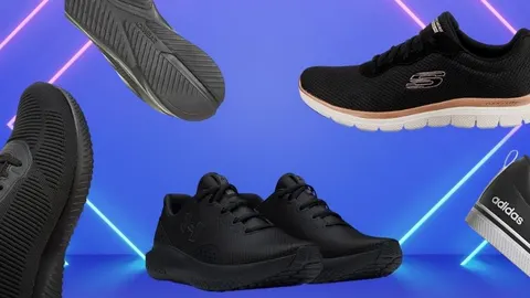 Skechers, Adidas, Under Armour… Zapatillas negras top ventas por menos de 40 euros