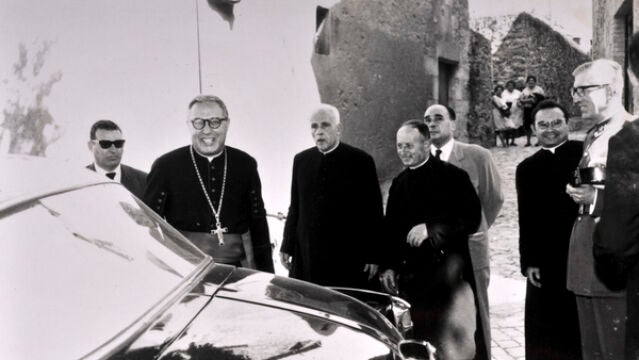  Despido del obispo de Girona, Narcis Jubany y Arnau, de Celrà