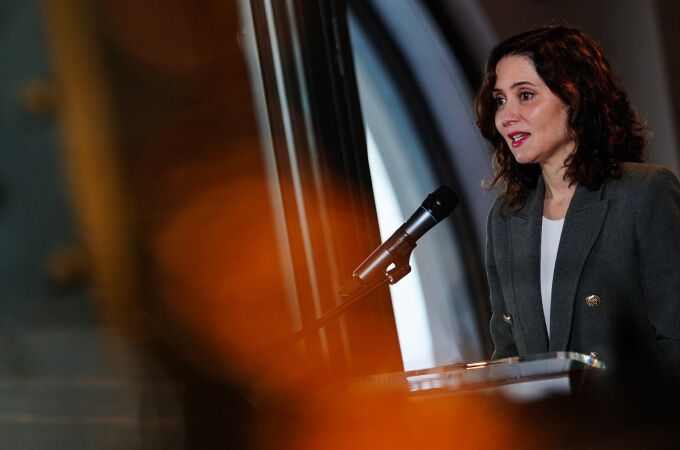 Isabel Díaz Ayuso en Londres.