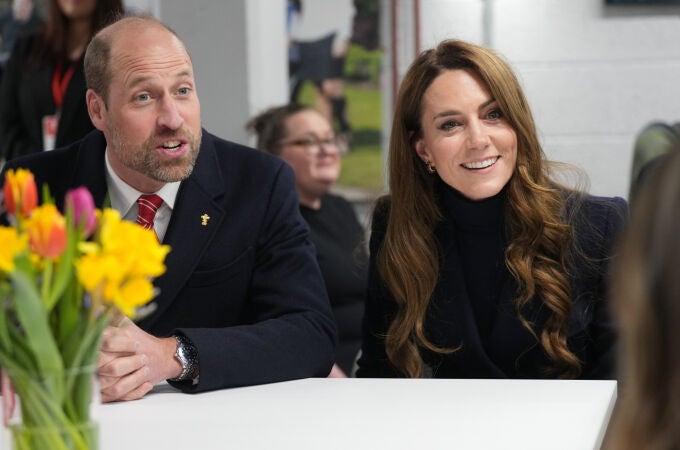 Kate Middleton y el Príncipe Guillermo.