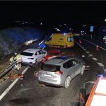 Sucesos.- Mueren dos personas y dos resultan heridas en un accidente de tráfico en Caravaca de la Cruz (Murcia)