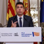 Mazón realiza una declaración institucional con motivo de los Presupuestos de la Generalitat