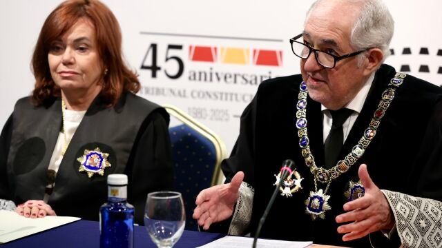 Conde-Pumpido afirma que la independencia de los magistrados del TC "está perfectamente garantizada por la Constitución"