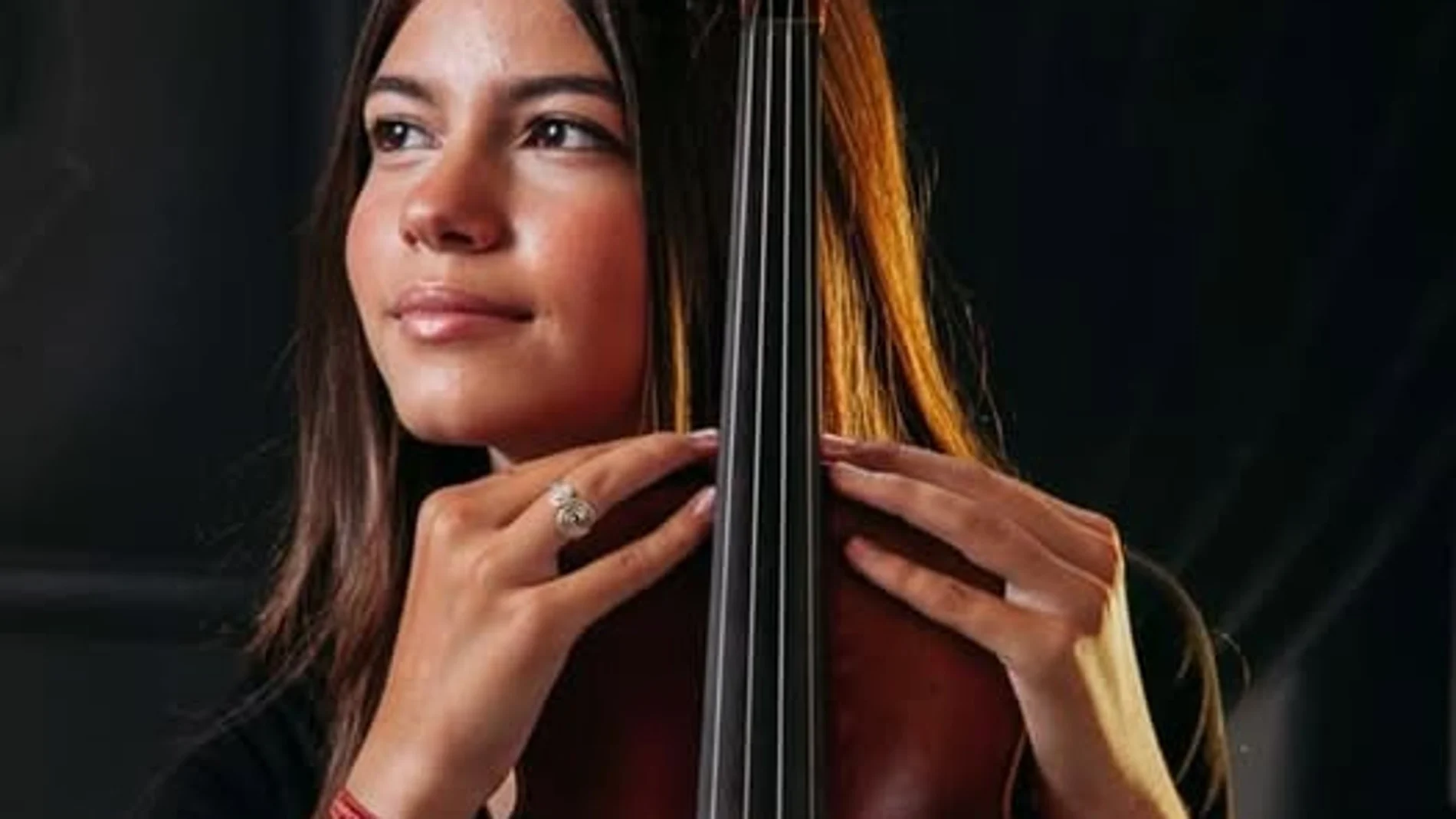 La violinista Laura Fernández