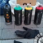 Sucesos.- Identifican y sancionan a unos menores por pintadas cerca de un centro comercial de San Sebastián de los Reyes