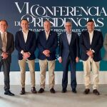 Benito Serrano, Conrado Íscar, Javier Faúndez, Javier Iglesias, Carlos García y Víctor López de la Parte