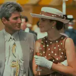 Julia Roberts con vestido de lunares en 'Pretty Woman'.