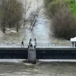 Martinho deja menos lluvias pero mantiene en alerta a Madrid por el caudal de los ríos