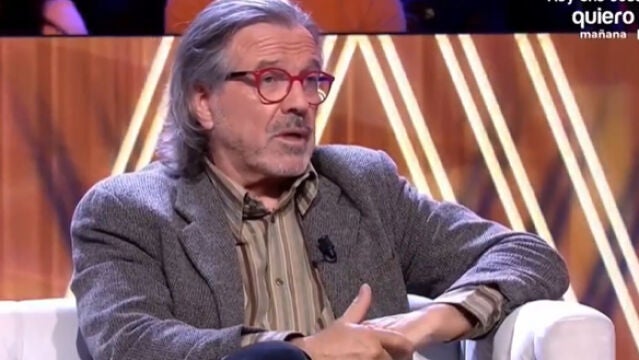 Pepe Navarro en su entrevista para Telecinco