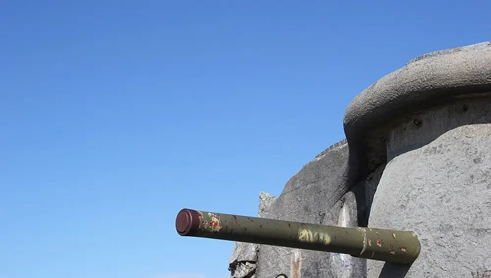 Cañón de la Bateria Militar.