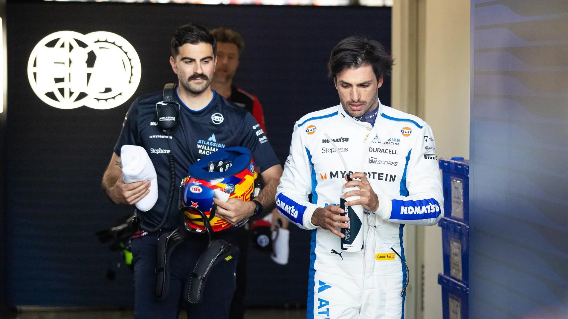Carlos Sainz, en el pasado Gran Premio de China